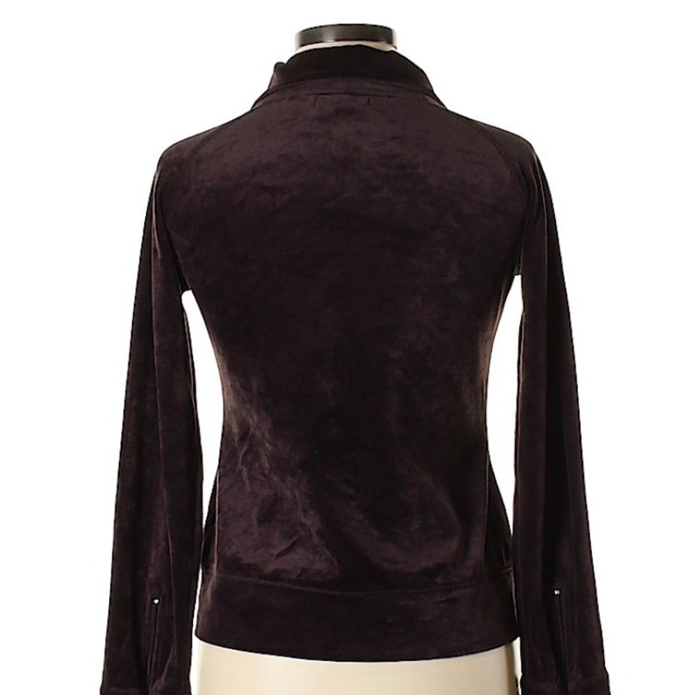 🦉SALE 3/$33 or 5/$50 BCBG purple zip up sweater - Picture 3 of 3